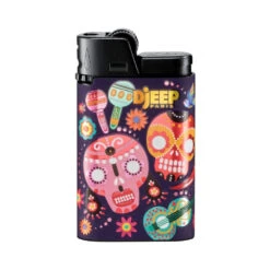 Barquette De 24 Briquets Djeep Assortis - Fiesta -Fumeurs Fournitures Magasin barquette de 24 briquets djeep assortis fiesta 5