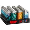 Barquette De 24 Briquets Djeep Assortis - Underwater
