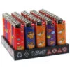 Bic Barquette De 50 Briquets J26 Chat Color -Fumeurs Fournitures Magasin barquette de 50 briquets j26 chat color