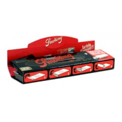 Boite 24 Carnets De Feuille Smoking Deluxe King Size Avec Filtre - Feuille + Tips -Fumeurs Fournitures Magasin boite 24 carnets de feuille smoking deluxe king size avec filtre feuille tips 2