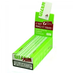 Boite De 20 Carnets De Feuille à Rouler GIZEH Hyper Fin -Fumeurs Fournitures Magasin boite de 20 carnets de feuille a rouler gizeh hyper fin 4