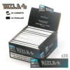 Boite De 24 Paquets Feuilles Slim Rizla Precision + Filtres Cartons -Fumeurs Fournitures Magasin boite de 24 paquets feuilles slim rizla precision filtres cartons