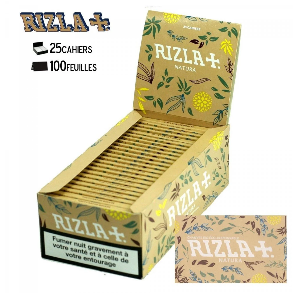 Boite De 25 Cahiers De Feuille Rizla Natura 3 Boite De 25 Cahiers De Feuille Rizla Natura