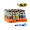 Boite De 50 Briquets Maxi BIC - Femme éventail -Fumeurs Fournitures Magasin boite de 50 briquets maxi bic femme eventail