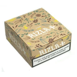 Boite De 50 Cahiers De Feuilles Slim Rizla Natura -Fumeurs Fournitures Magasin boite de 50 cahiers de feuilles slim rizla natura 2