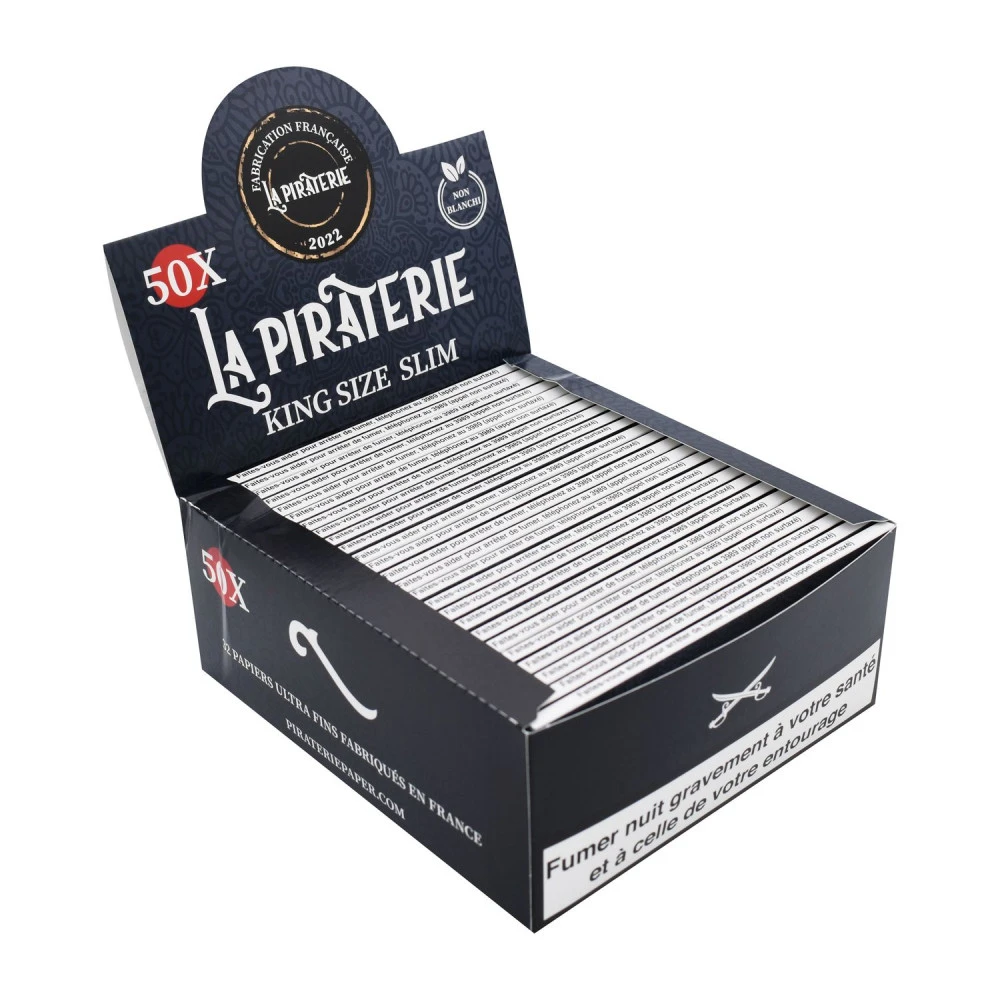 Boîte De 50 Feuilles Slim La Piraterie - Papier Non Blanchi 4 Boîte De 50 Feuilles Slim La Piraterie - Papier Non Blanchi – Image 2
