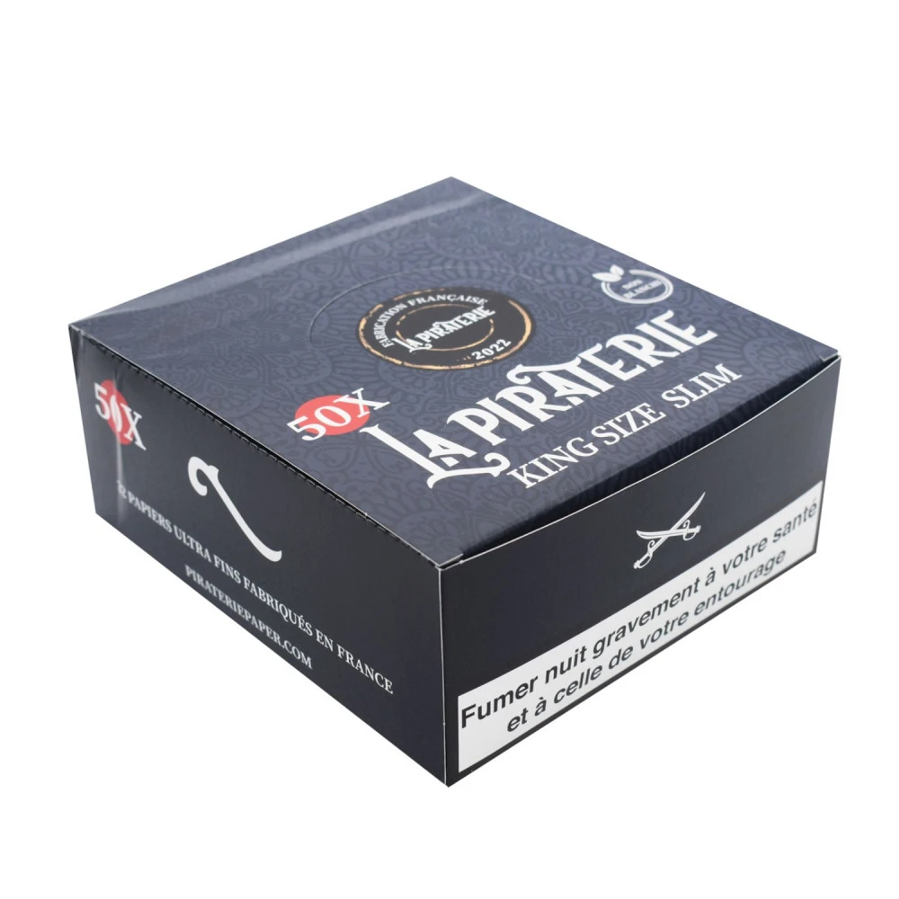 Boîte De 50 Feuilles Slim La Piraterie - Papier Non Blanchi 5 Boîte De 50 Feuilles Slim La Piraterie - Papier Non Blanchi – Image 3