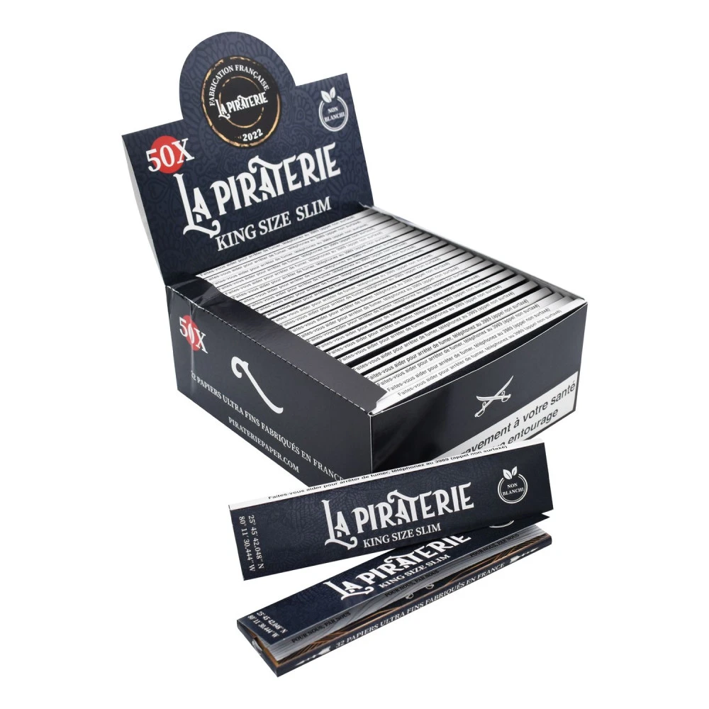 Boîte De 50 Feuilles Slim La Piraterie - Papier Non Blanchi 3 Boîte De 50 Feuilles Slim La Piraterie - Papier Non Blanchi