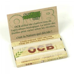 Boite De 50 Paquets OCB Chanvre Bio (Regular) -Fumeurs Fournitures Magasin boite de 50 paquets ocb chanvre bio regular 2