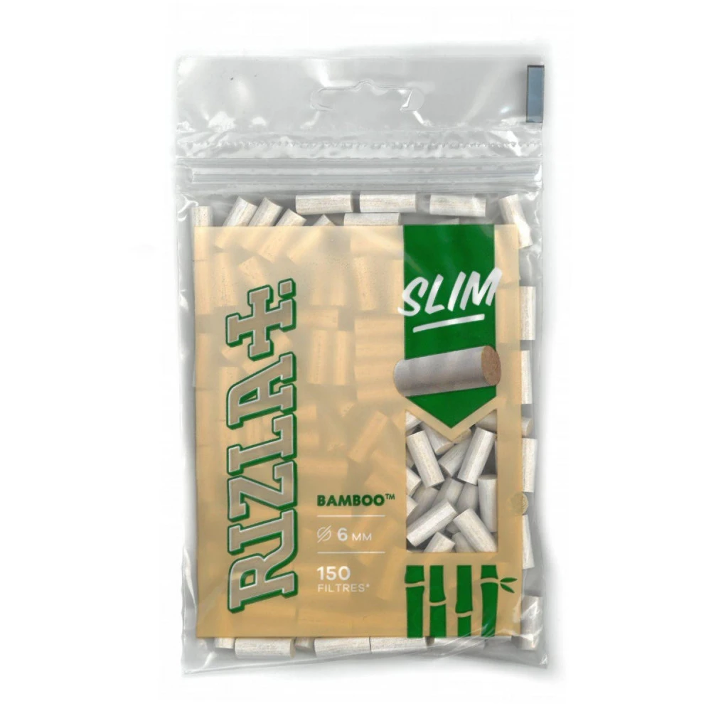 Boite De 50 Sachets De Filtres Slim - Rizla Bamboo 4 Boite De 50 Sachets De Filtres Slim - Rizla Bamboo – Image 2