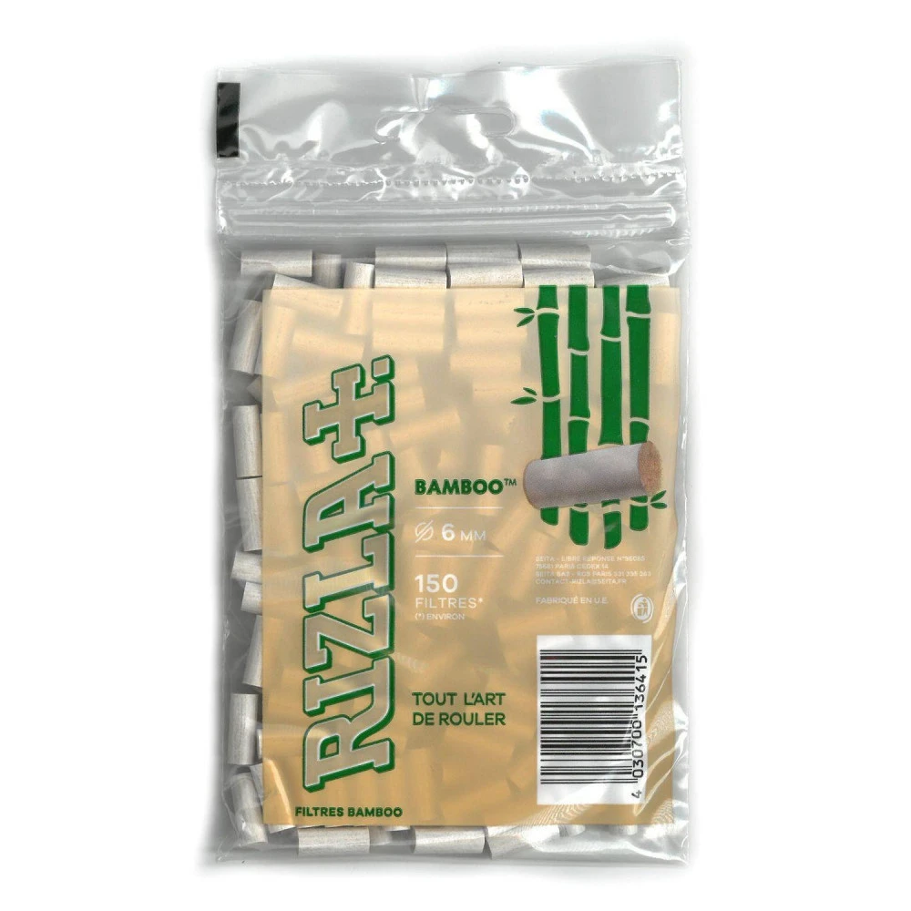 Boite De 50 Sachets De Filtres Slim - Rizla Bamboo 5 Boite De 50 Sachets De Filtres Slim - Rizla Bamboo – Image 3