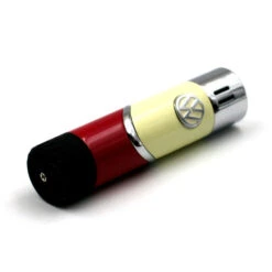 Briquet Cylindre Bicolore Volkswagen Rouge Et Beige -Fumeurs Fournitures Magasin briquet cylindre bicolore volkswagen rouge et beige 1