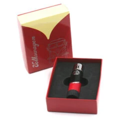 Briquet Cylindre Bicolore Volkswagen Rouge Et Noir -Fumeurs Fournitures Magasin briquet cylindre bicolore volkswagen rouge et noir 3