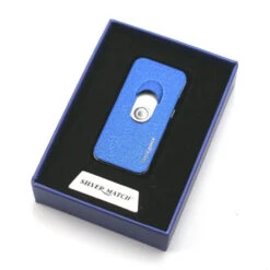 Briquet Silvermatch Turnable - Bleu 10 Briquet Silvermatch Turnable - Bleu -Fumeurs Fournitures Magasin briquet silvermatch turnable bleu 3