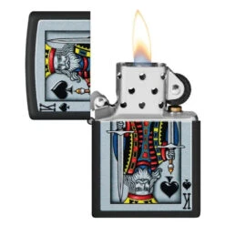 Briquet Zippo As De Pique -Fumeurs Fournitures Magasin briquet zippo as de pique 2
