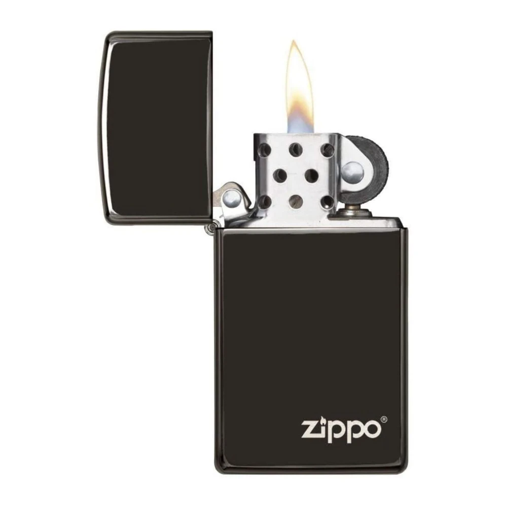 Briquet Zippo Slim - Ebony 4 Briquet Zippo Slim - Ebony – Image 2