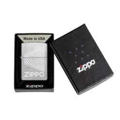 Briquet Zippo Street Chrome Checkered -Fumeurs Fournitures Magasin briquet zippo street chrome checkered 4