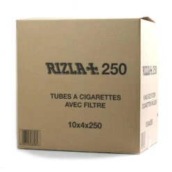Carton De 40 Boîtes De 250 Tubes - Rizla+ -Fumeurs Fournitures Magasin carton de 40 boites de 250 tubes rizla 2