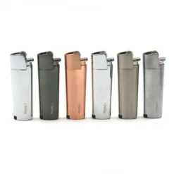 Lot De 12 Briquets Métal Luxe Atomic -Fumeurs Fournitures Magasin lot de 12 briquets metal luxe atomic 3