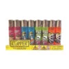 Lot De 48 Briquets Clipper Collection Summer Skulls -Fumeurs Fournitures Magasin lot de 48 briquets clipper collection summer skulls