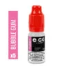 Lot De 5 Flacons E-CG - Goût Bubble Gum 3 Mg/ml -Fumeurs Fournitures Magasin lot de 5 flacons e cg gout bubble gum 3 mg ml