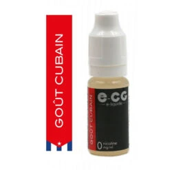 Lot De 5 Flacons E-CG - Goût Cubain 0 Mg/ml -Fumeurs Fournitures Magasin lot de 5 flacons e cg gout cubain 0 mg ml 1