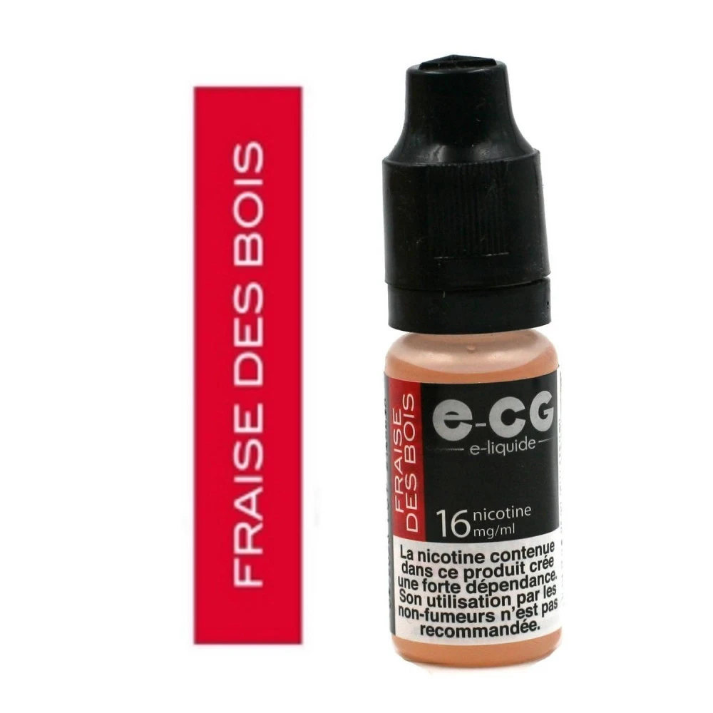 Lot De 5 Flacons E-CG - Goût Fraise Des Bois 16 Mg/ml 4 Lot De 5 Flacons E-CG - Goût Fraise Des Bois 16 Mg/ml – Image 2