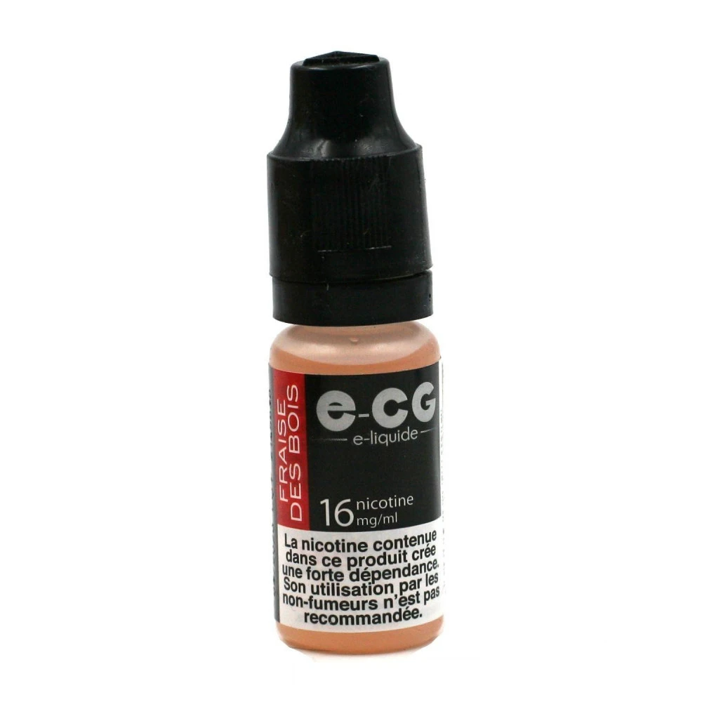 Lot De 5 Flacons E-CG - Goût Fraise Des Bois 16 Mg/ml 6 Lot De 5 Flacons E-CG - Goût Fraise Des Bois 16 Mg/ml – Image 4