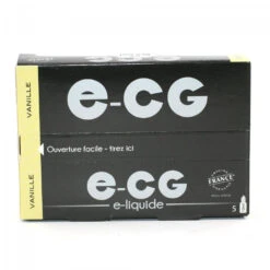 Lot De 5 Flacons E-CG - Goût Vanille 0 Mg/ml -Fumeurs Fournitures Magasin lot de 5 flacons e cg gout vanille 0 mg ml 1