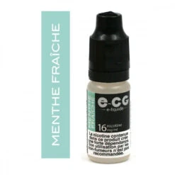 Lot De 5 Flacons E-CG - Menthe Fraîche 16 Mg/ml -Fumeurs Fournitures Magasin lot de 5 flacons e cg menthe fraiche 16 mg ml 2
