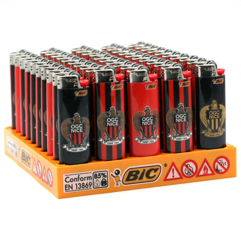 Plaquette De 50 BIC J26 OGC Nice 3 Plaquette De 50 BIC J26 OGC Nice