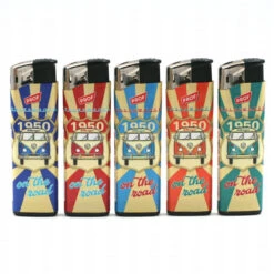 Plaquette De 50 Briquets électroniques Prof V.W -Fumeurs Fournitures Magasin plaquette de 50 briquets electroniques prof vw 1