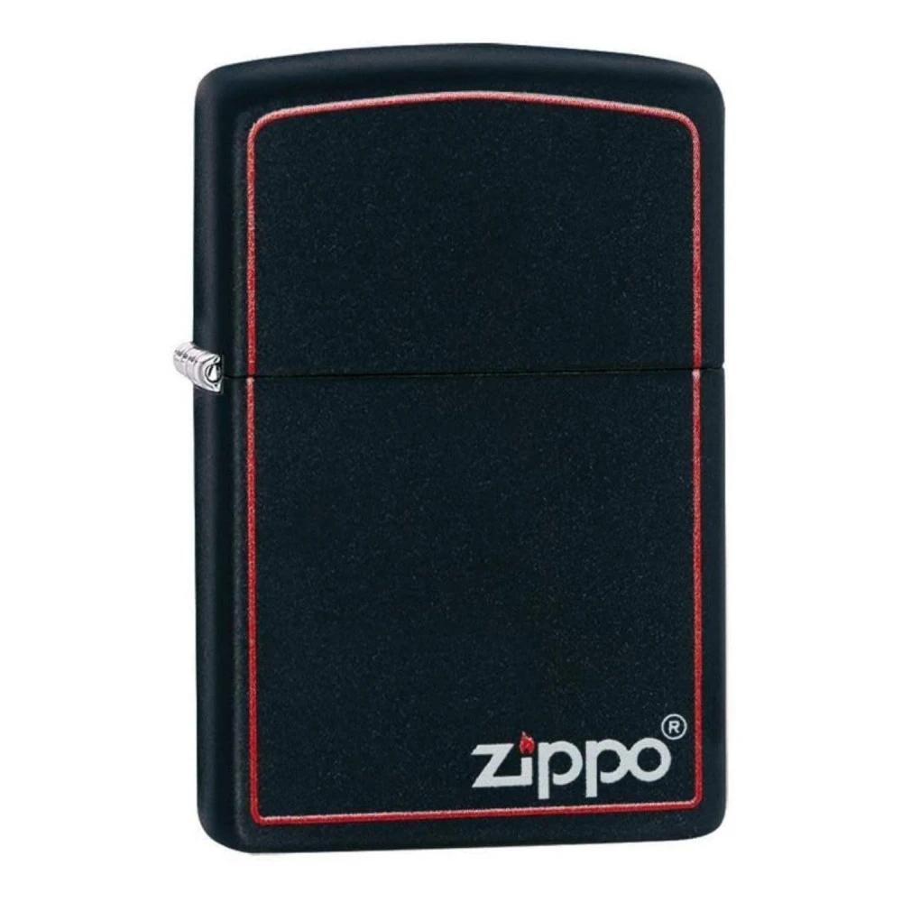Zippo 218ZB Matte Black Red 60001437 3 Zippo 218ZB Matte Black Red 60001437