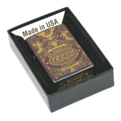 Zippo Design Scroll Art Déco Vert 60005289 -Fumeurs Fournitures Magasin zippo design scroll art deco vert 60005289 3